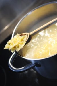 induction cooking pasta